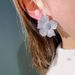 Cao Shi Flower Earrings Female Camellia Temperament Small Fragrance Jewelry Fashion Elegant Sweet_ipsvogv.com