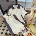 Men's Clothing Waffle sports suit summer men's clothing color matching lapel short sleeved T shirt set with handsome casual shorts_ipsvogv.com