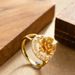 Internet Celebrity Exquisite Fashionable Drip Oil Three-dimensional Rotating Rose For Women, With A Light Luxury_ipsvogv.com