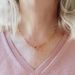 Women's Jewelry Stainless Steel Paper Clip Circle Pendant Clavicle Chain DIY Pendant Necklace Personality Simple_ipsvogv.com