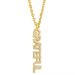 Clearance flower letter necklace courage pendant micro inlaid zircon hip hop jewelry nkt02_ipsvogv.com
