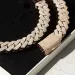 Pendant Necklaces Kibo Custom Hip Hop Necklace Jewelry Vvs Sterg Sier Def 20mm Dia Moissanite 14k Rose Plated_ipsvogv.com
