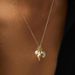 Women's Jewelry Aventurine Shell Conch Necklace Retro Ins Style French Necklace Gold Plated_ipsvogv.com