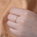 Women's Jewelry S925 Sterling Silver Gold Plated Ring Simple Classic Aperture Versatile Ring Hand Jewelry High Quality_ipsvogv.com