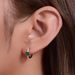 Women's Jewelry 925 Sterling Silver Emerald Square Zircon Earrings Ins Style Light Luxury Design Decoration Earrings_ipsvogv.com