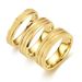 Netizens Live Stream Titanium Steel With A Trendy And Niche Style, Rings For Couples, Ring Bracelets_ipsvogv.com