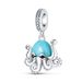 Women's Jewelry Luminous Ocean Style Shell Crab Dolphin Starfish Turtle Pendant Silver Plated DIY Jewelry Accessories Beads_ipsvogv.com