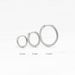 Women's Jewelry S925 Sterling Silver Trendy Twist Earrings Creative Simple Personality Circle Gold Plated Ear Studs Ear Buckles Earrings_ipsvogv.com