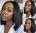 Bone Straight Bob Wig Lace Front Human Hair Wigs for Women 2x6 Transparent Lace Closure Wig Short Wigs Human Hair_ipsvogv.com