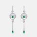 Devil's Eye Temperament Earrings S925 Silver Inlaid Nano Zirconium Earrings Earrings Light Luxury Fashion_ipsvogv.com