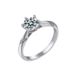 Mosang Stone Spirit 1 Carat Multi Diamond Seiko High Quality Women's Ring New Product_ipsvogv.com
