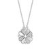 New Love Four Leaf Grass Necklace Women's Design Sense A Multi wearing Magnetic Fritillaria Pendant Versatile Collar_ipsvogv.com