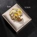 Women's floral Brooch Classic rose Pin accessory_ipsvogv.com