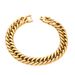Premium Stainless Men's Trendy High-end Hip-hop Cuban Titanium Steel Bracelet For Men_ipsvogv.com