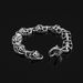 Punk Style Domineering Skull Titanium Men's Fashionable And Creative Stainless Steel Bracelet For Women_ipsvogv.com
