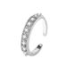 Fashionable Minimalist, Not Fading, Niche, Full Of Stars, Zirconia Women's Japanese And Korean Row Rings, Bracelets,_ipsvogv.com