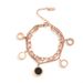 Black And White Beige Roman Numeral Light Design Sense Instagram Niche Exquisite Double-layer Titanium Steel_ipsvogv.com