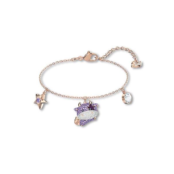 Colorful Cow Cute Zodiac Bracelet Female Bracelet Charm Bracelet_ipsvogv.com