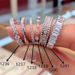 Cao Shi's New Luxury Full Circle Zircon Women's Ring Plating Versatile Accessories Ring_ipsvogv.com