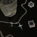 Square Diamond Starlight Cross Necklace Men 2023 New Instagram Hip Hop Unisex Trendy Cool Small Crowd Collar Chain For_ipsvogv.com