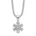 316 Stainless Steel Gold Pendant Jewelry Simple Geometric Inlaid 3A Zircon Necklace_ipsvogv.com