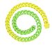 Men's Jewelry Paint Gradient Titanium Steel Color Cuban Necklace Men's Summer Ins Hip Hop Non Fading Jewelry Niche High End Necklace_ipsvogv.com