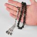 Natural Crystal Jade Agate Quartz Muslim Rosary Bracelet Hand String Ornaments DIY Tassel Beads Handle Chain_ipsvogv.com
