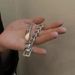 Minimalist Style Personality Strap Buckle For Men Fashion Hip-Hop Cuban Thick Chain Metal Bracelet_ipsvogv.com