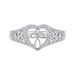 S925 Sterling Silver Ring For Women, Fashionable And Advanced Love Hollow Cross Design, Versatile And Light Luxury Ring_ipsvogv.com
