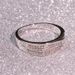 Cao Shi's Best-selling Index Finger Ring Features Double-layer Misaligned Design With Micro Inlaid Simulation Ring,_ipsvogv.com