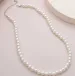 Natural Freshwater Pearl Necklace Female S Sier Millet Temperament Network Red Fashion Special-shaped Set Pearls_ipsvogv.com