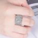 Group Set With Full Diamond Men's Luxury Silver Ring_ipsvogv.com