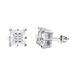 Men's Jewelry Hip Hop Square Zircon Earrings For Men And Women Fashion Personality Simple Earrings_ipsvogv.com