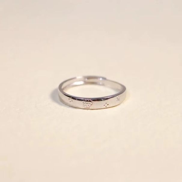 Light Luxury Exquisite Niche Rose Finger Little Prince Couple Ring, Personalized High-end Fashion Design Ring_ipsvogv.com