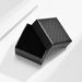 Women's Jewelry Titanium Steel Ring Earring Gift Box Diamond Checkered Black Paper Packaging Box Pendant Set Jewelry Box_ipsvogv.com
