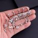 Women's Jewelry Stainless Steel Zircon Belly Button Ring Butterfly Chain Horse Eye Five Leaf Flower Belly Button Nail Belly Button Buckle_ipsvogv.com