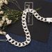 Trendy Fashion Exquisite Jewelry Silver Personality Men's Two-tone Side Buckle Bracelet_ipsvogv.com