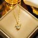 Necklace Women's Light Luxury Bowknot Zircon Small and Versatile Elegance Simple and Elegant Ins Fashion Korean New Set_ipsvogv.com