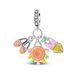 Women's Jewelry Summer Holiday Style Sunshine Beach Castle Sports Beads Pendant DIY Jewelry Bracelet Accessories Copper Plated Silver_ipsvogv.com