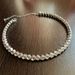 Bride Full Diamond Artificial Crystal Necklace Female Wedding Jewelry Super Flash Single And Double Layer Collar Necklace_ipsvogv.com