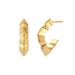 Hot Sale Real Gold Brass Electroplating Personalized Design Geometric Earrings Fashionable And High End Earrings_ipsvogv.com