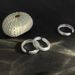 S Sterl Silver Handmade Brushed Plain With Sparkl Light Luxury R, Niche Design, High-end Women's Index Fer_ipsvogv.com