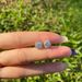 Wind new S pure silver earrings, light luxury and niche design, raindrop geometric white diamond zircon female accessory_ipsvogv.com