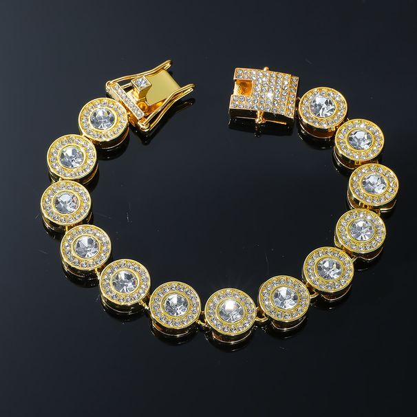 Men's hip-hop design with rock sugar and diamond neckl, street trampoline, rap fashion label accessories, Cuban_ipsvogv.com