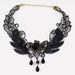 Accessories Women's Neckband Gothic Style Hot Girl Lace Necklace Choker Clavicle Chain Collar_ipsvogv.com