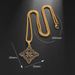 Men's new vintage Viking Irish Kelt Knot Trend Pendant Stainless Steel Slavic Amulet Necklace_ipsvogv.com
