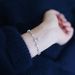S Sterling Silver Zircon Clover Jewelry Gift, Exquisite Luxurious Style, And Elegant Bracelet_ipsvogv.com