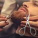 3pcs/set Men's Beard Grooming Tool Set Double-Sided Solid Wood Beard Comb Boar Bristle Cleaning Brush Beard Brush Stainless Steel Scissors _ipsvogv.com