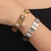 Hot-selg Personality Cross Exaggerated Titanium Steel Trend Design Sense Dia Bracelet_ipsvogv.com