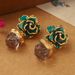 Retro Flower Earrings Tassel Earrings For Women Summer High End Personality 2024 New French Niche Earrings_ipsvogv.com